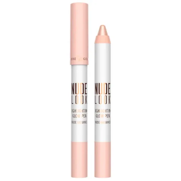 Iluminator Golden Rose Nude Look Highlighting Glow Pen Auriu / 01 photo 1
