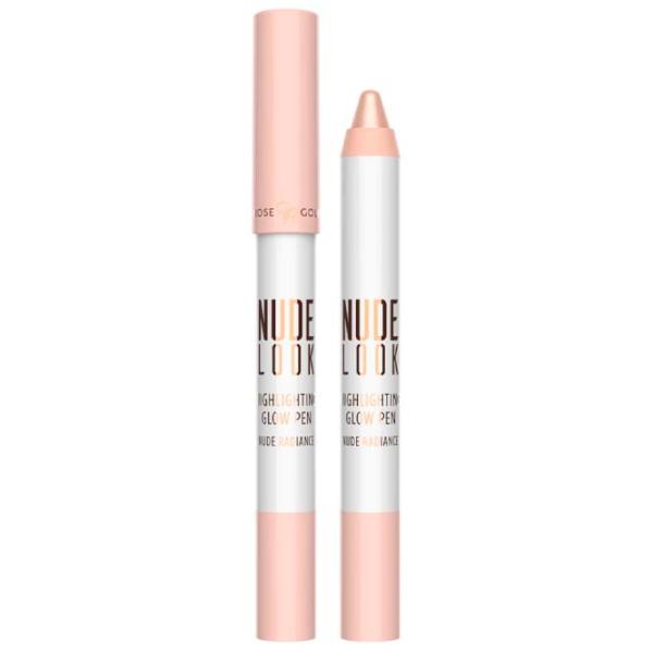 Iluminator Golden Rose Nude Look Highlighting Glow Pen Auriu / 01 photo 1