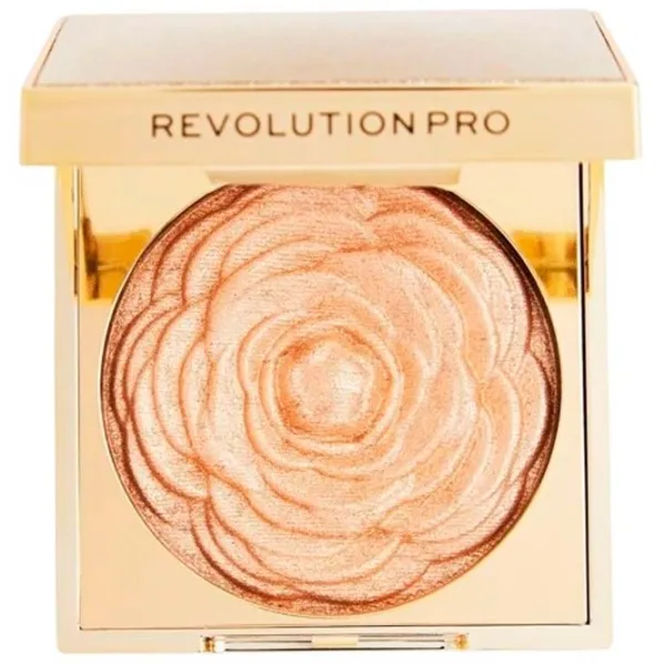 Iluminator Revolution Pro Lustre Highlighter Auriu / Golden Rose photo 1