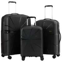 Чемодан CCS 5264 Set 105л/ Черный