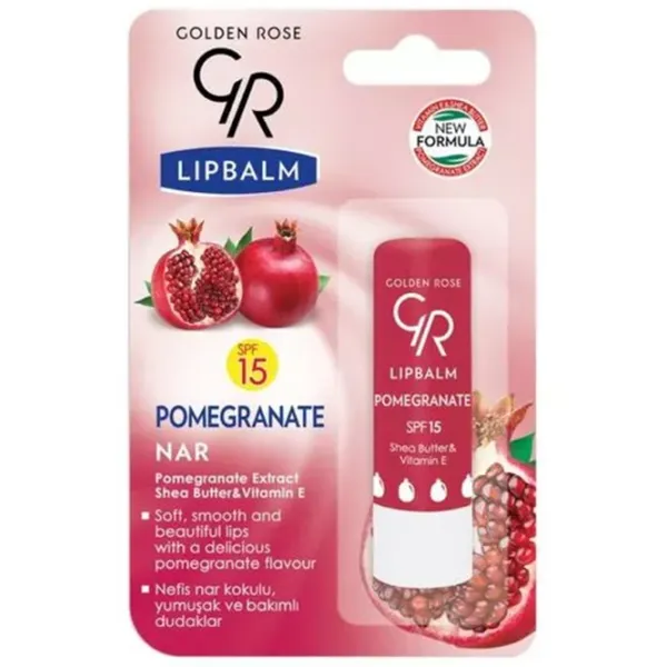 Balsam de buze Golden Rose gr02-29-red GR  / Pomegranate (pink)  photo 1