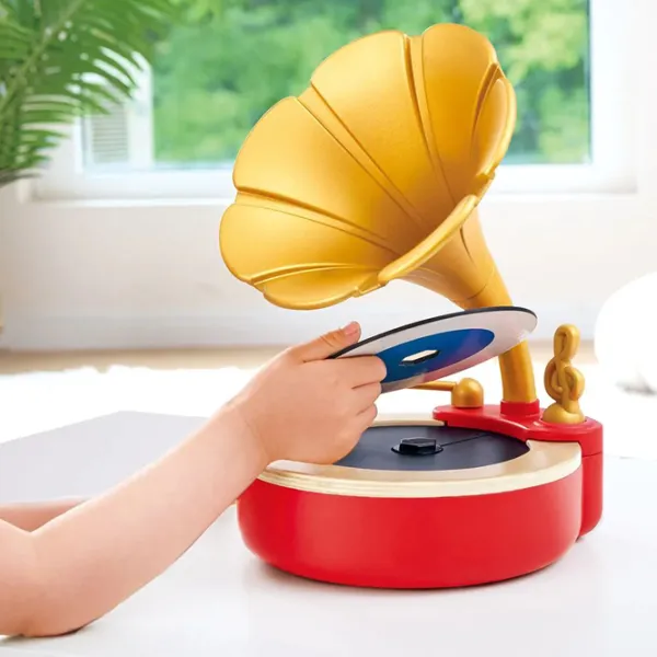 Фонограф Hape Tune Time 3 года / Красный photo 4
