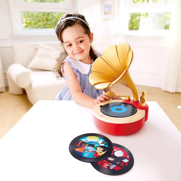 Фонограф Hape Tune Time 3 года / Красный photo 5