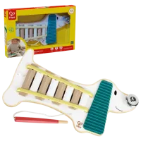 Ксилофон Hape Dog Xenia 3 года / Белый