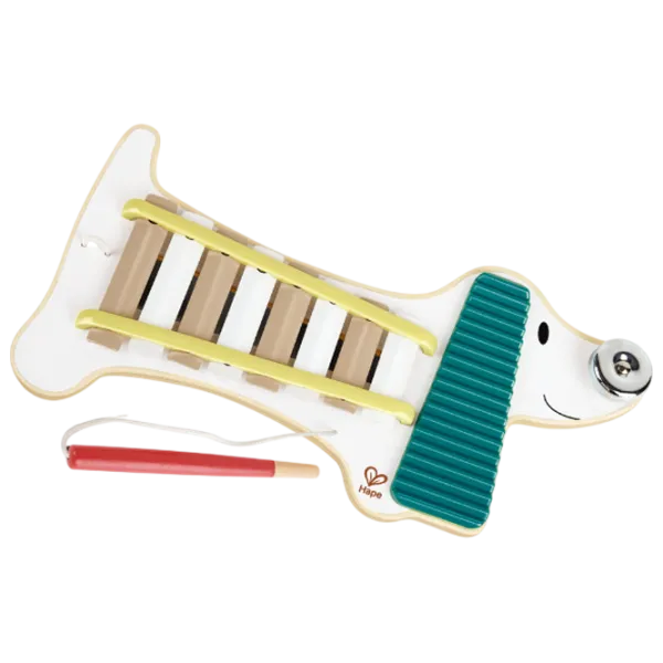Ксилофон Hape Dog Xenia 3 года / Белый photo 3