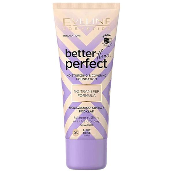 Fond de ten Eveline Cosmetics Foundation EV Better Than Perfect 0.03l / Light Beige photo 1