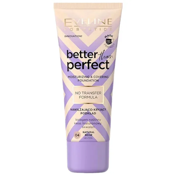 Fond de ten Eveline Cosmetics Foundation EV Better Than Perfect 0.03l / Natural Beige photo 1