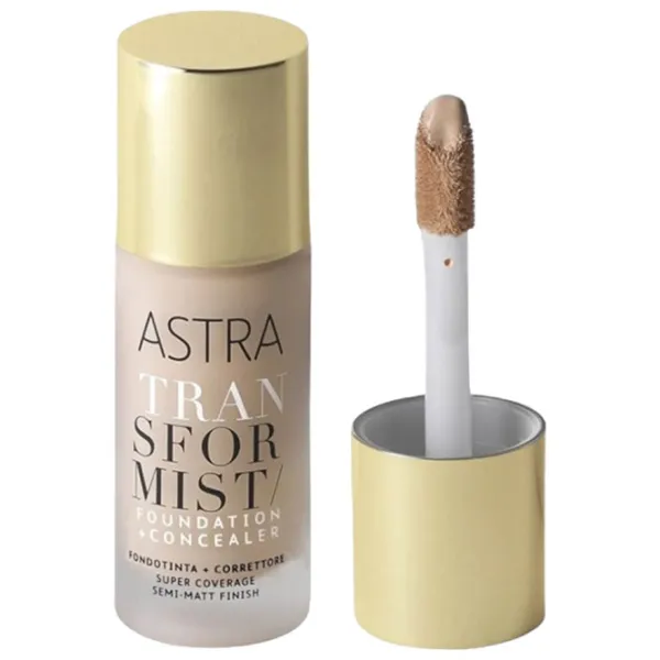 Тональный крем Astra Foundation + Concealer 0.018л / Алебастр photo 1