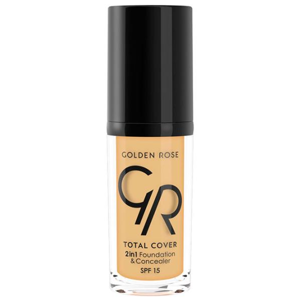 Тональный крем Golden Rose Foundation Concealer 2in1 0.03л / Средний Желтый Бежевый photo 1