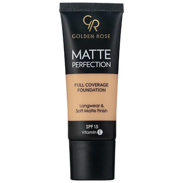 Fond de ten Golden Rose Matte Perfection Foundation 0.035l / Natural Beige photo 1