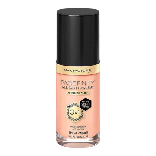 Тональный крем Max Factor All Day Flawless  0.03л / Natural Rose photo 1