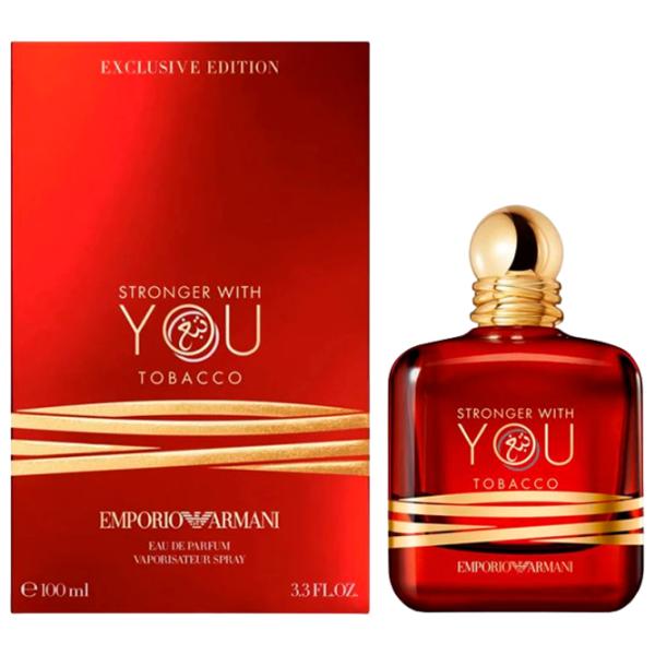 Парфюм для мужчин Giorgio Armani Stronger With You Tobacco Exclusive Edition Парфюмерная вода / Aмбровые photo 1