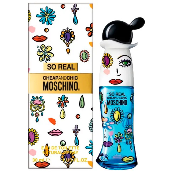 Парфюм для женщин Moschino So real Туалетная вода / Фруктовый photo 1
