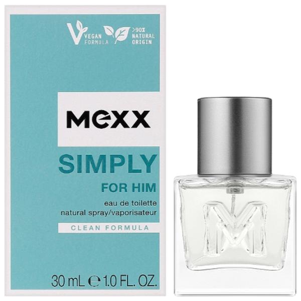 Парфюм для мужчин Mexx Simply for Him Туалетная вода / Ароматный photo 1