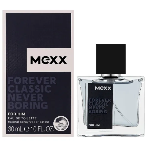 Парфюм для мужчин Mexx Forever Classic Never Boring for Him Туалетная вода / Цитрусовый photo 1