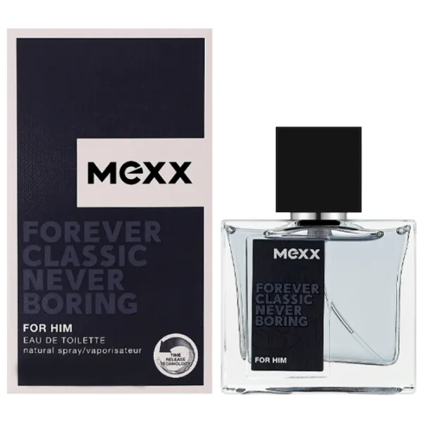 Парфюм для мужчин Mexx Forever Classic Never Boring for Him Туалетная вода / Цитрусовый photo 1