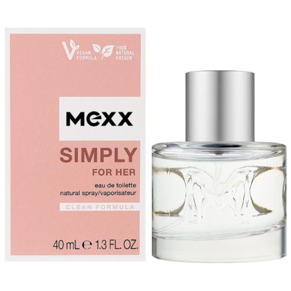 Парфюм для женщин Mexx Simply for Her Туалетная вода / Фруктовый photo 1