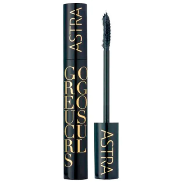 Тушь для ресниц Astra Gorgeous Curls Deep Black 0.008л / Черный photo 1