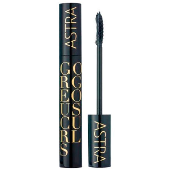 Тушь для ресниц Astra Gorgeous Curls Deep Black 0.008л / Черный photo 1