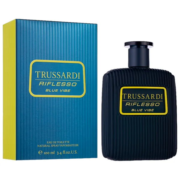 Парфюм для мужчин Trussardi RIFLESSO BLUE VIBE Туалетная вода / Кожаные photo 1