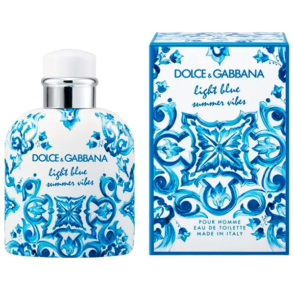 Парфюм для мужчин Dolce & Gabbana Light Blue Summer Vibes Pour Homme Туалетная вода / Фужерный  photo 1