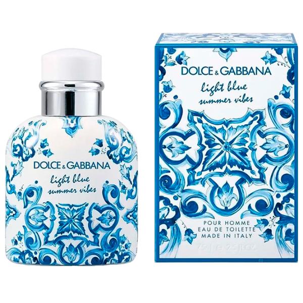 Parfum pentru bărbați Dolce & Gabbana Light Blue Summer Vibes Pour Homme Apă de toaletă / Fougere photo 1