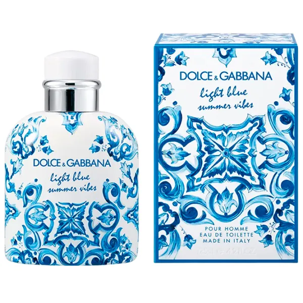 Парфюм для мужчин Dolce & Gabbana Light Blue Summer Vibes Pour Homme Туалетная вода / Фужерный  photo 1