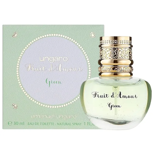 Парфюм для женщин Emanuel Ungaro Fruit d'Amour Green Туалетная вода / Цитрусовый photo 1