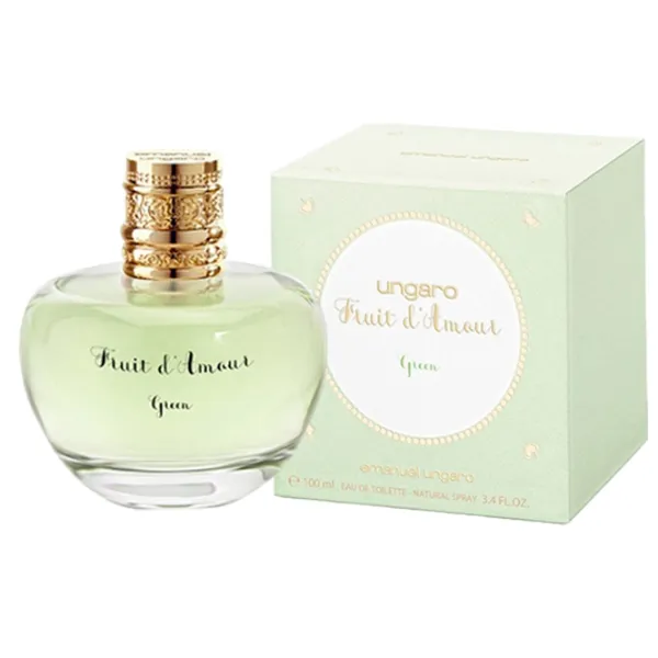 Парфюм для женщин Emanuel Ungaro Fruit d'Amour Green Туалетная вода / Цитрусовый photo 1