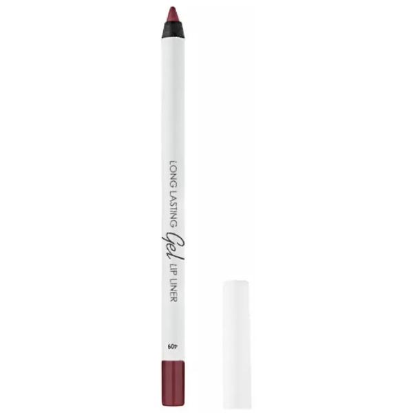 Creion pentru buze Lamel LONG LASTING GEL LIP LINER 409 / Plum Pink photo 1