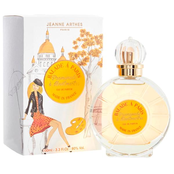 Parfum pentru femei Jeanne Arthes PARIS PROMENADE A MONTMARTRE Apă de parfum / Floral photo 1