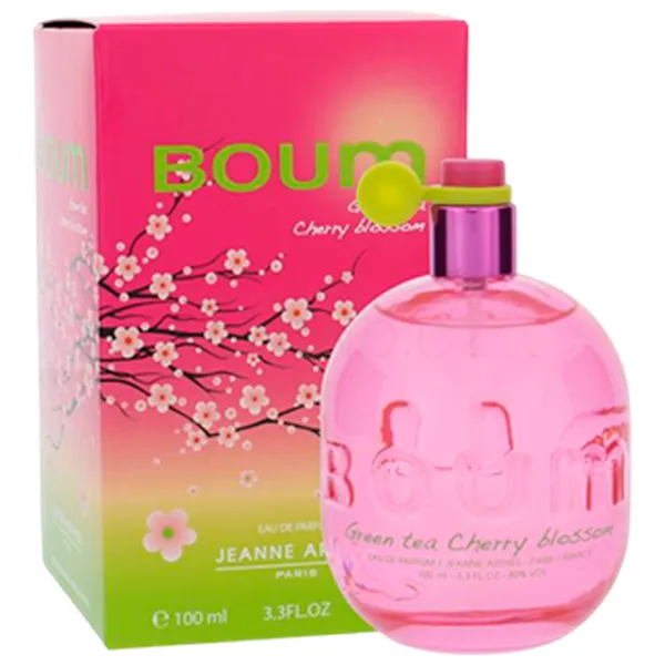 Parfum pentru femei Jeanne Arthes Boum Green Tea Cherry Blossom Apă de parfum / Fructat photo 1
