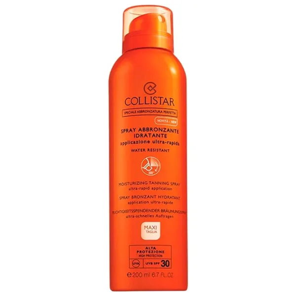 Спрей для тела для женщин Collistar Moisturizing Tanning Spray 0.2л /  photo 1