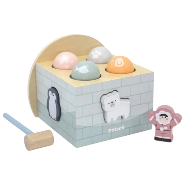 Развивающий набор VIGA PolarB Igloo Hammer Game 44097 1+ / Синий photo 2