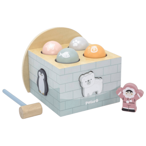 Развивающий набор VIGA PolarB Igloo Hammer Game 44097 1+ / Синий photo 2