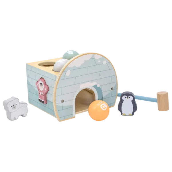 Развивающий набор VIGA PolarB Igloo Hammer Game 44097 1+ / Синий photo 4