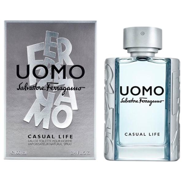 Парфюм для мужчин Salvatore Ferragamo UOMO CASUAL LIFE Туалетная вода / Фужерный  photo 1