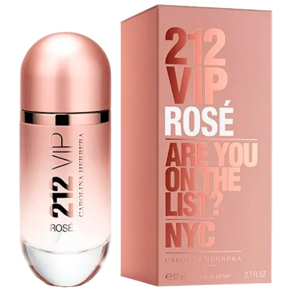 Парфюм для женщин Carolina Herrera 212 VIP ROSE Парфюмерная вода / Цветочный photo 1