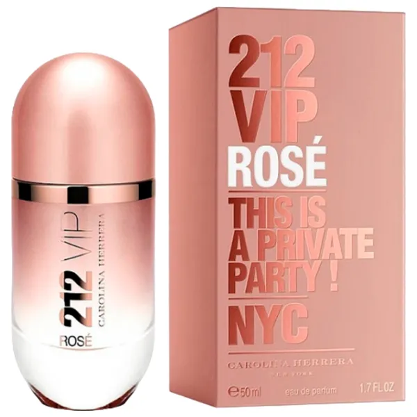 Парфюм для женщин Carolina Herrera 212 VIP ROSE Парфюмерная вода / Цветочный photo 1