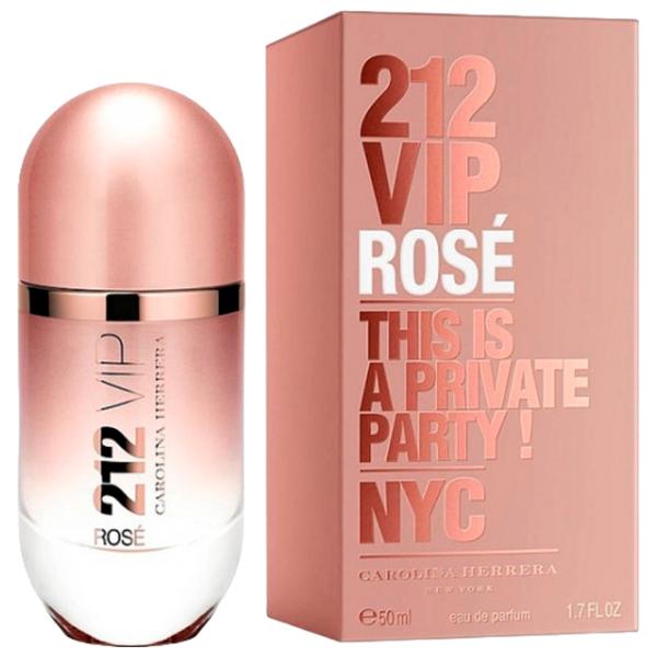 Парфюм для женщин Carolina Herrera 212 VIP ROSE Парфюмерная вода / Цветочный photo 1
