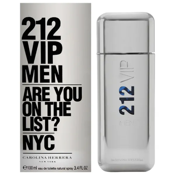 Парфюм для мужчин Carolina Herrera 212 VIP MEN Туалетная вода / Восточный photo 1