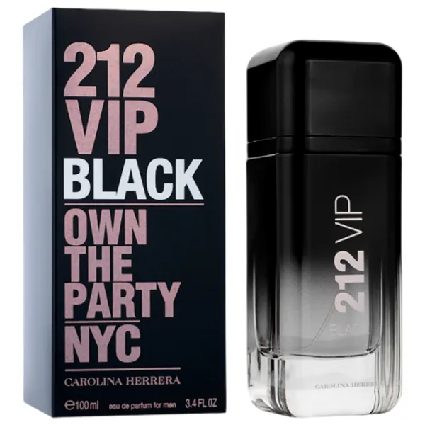 Парфюм для мужчин Carolina Herrera 212 VIP BLACK Парфюмерная вода / Фужерный  photo 1