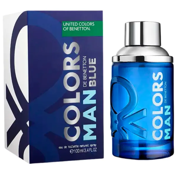 Parfum pentru bărbați Benetton Colors Man Blue Apă de toaletă / Lemnos photo 1