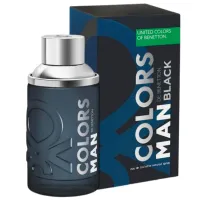 Parfum pentru bărbați Benetton Colors Man Black Apă de toaletă / Lemnos