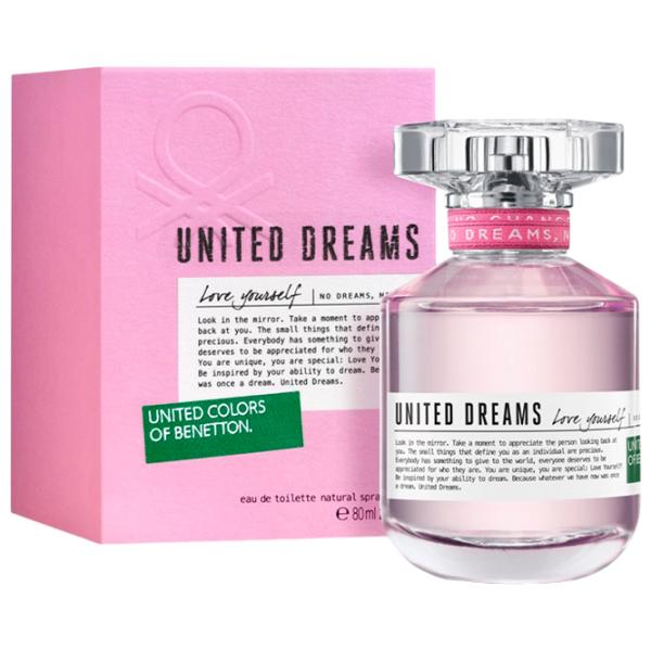Парфюм для женщин Benetton Love Yourself Туалетная вода / Фруктовый photo 1