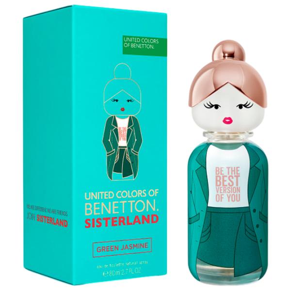 Парфюм для женщин Benetton GREEN JASMINE Туалетная вода / Фруктовый photo 1
