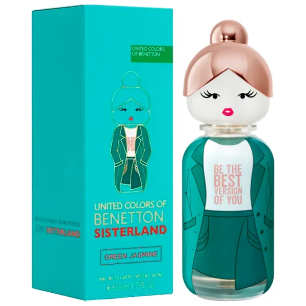Парфюм для женщин Benetton GREEN JASMINE Туалетная вода / Фруктовый photo 1