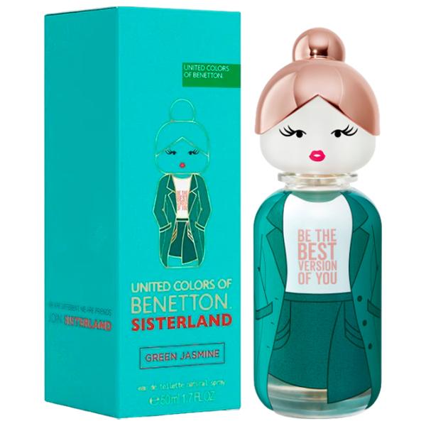 Парфюм для женщин Benetton GREEN JASMINE Туалетная вода / Фруктовый photo 1