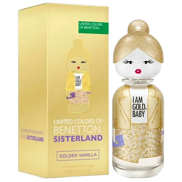 Parfum pentru femei Benetton Sisterland Golden Vanilla Apă de parfum / Fructat photo 1