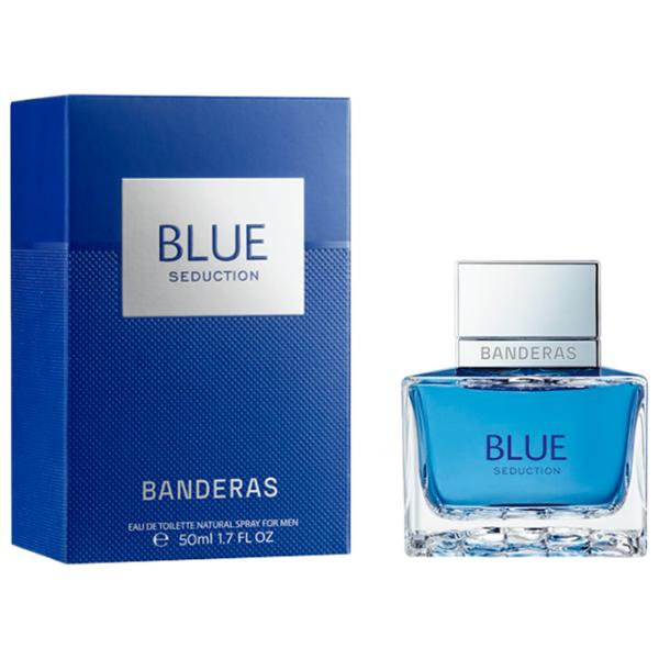 Парфюм для мужчин Antonio Banderas Blue Seduction Туалетная вода / Фруктовый photo 1
